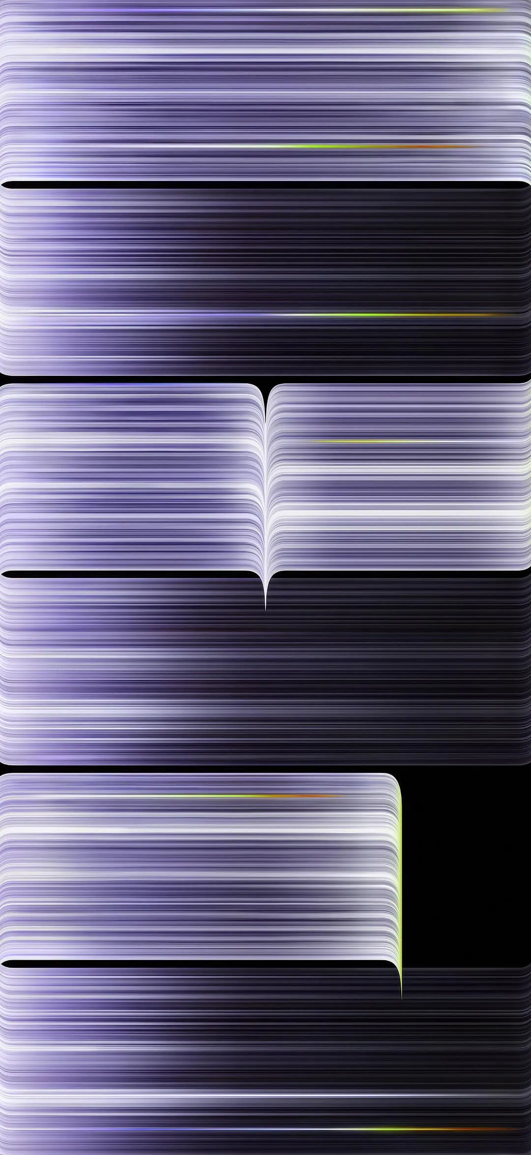 MacBook Pro 2026 Purple light streaks wallpaper for iPhone and Android