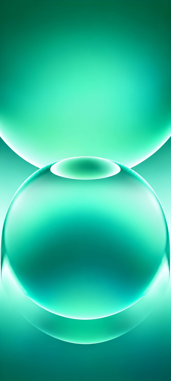 Honor MagicOS 11 liquid glass green Wallpaper