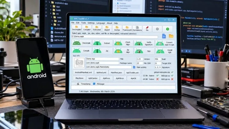 Reverse Engineer Android Apps with APK Toolkit