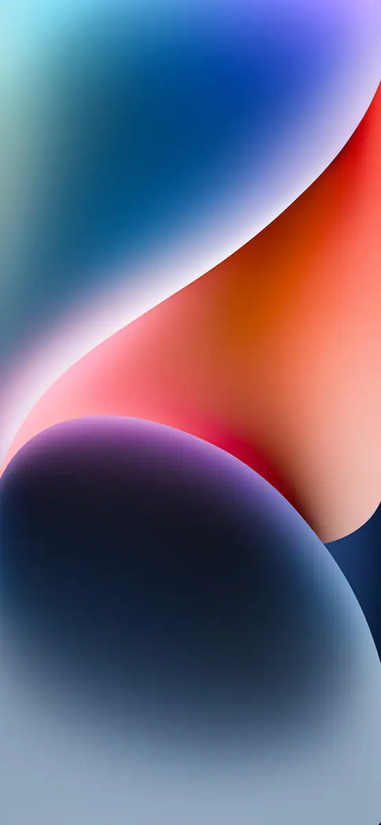 iPhone 14 blue wallpaper preview