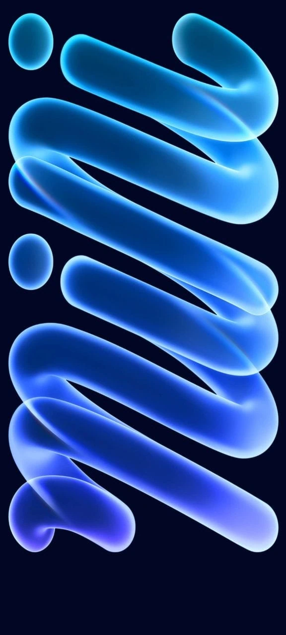 iPad Mini 2026 Stock Wallpaper blue violet for iphone