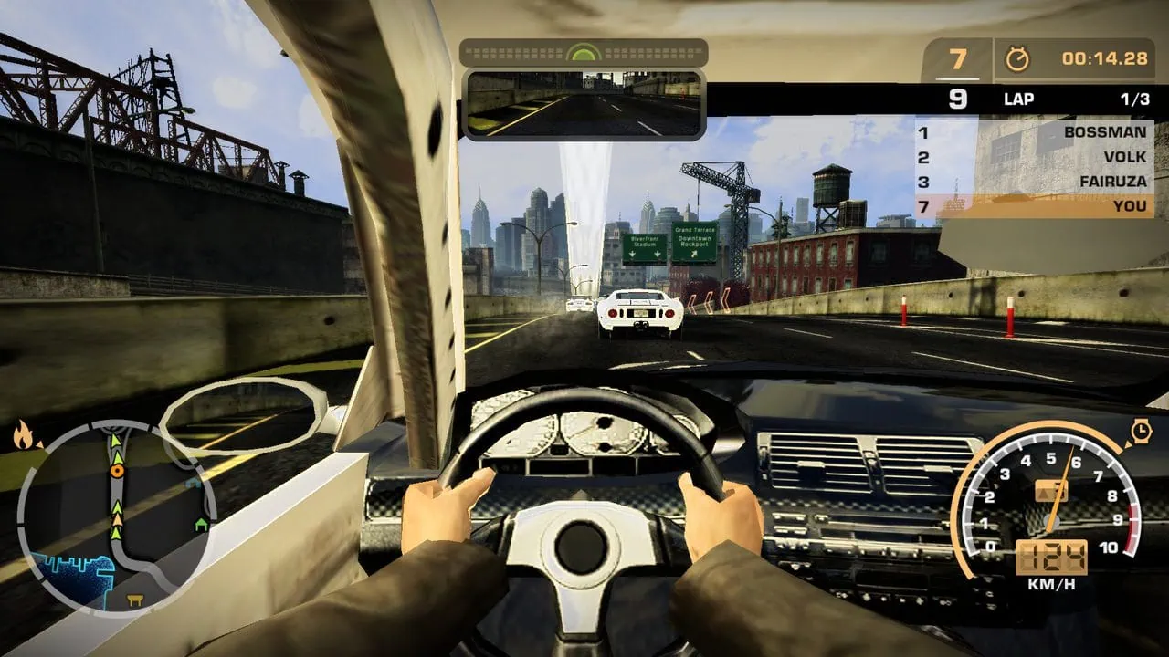 Official NFSMW Online update screenshot from the October 21 2026 cockpit and mirror update
