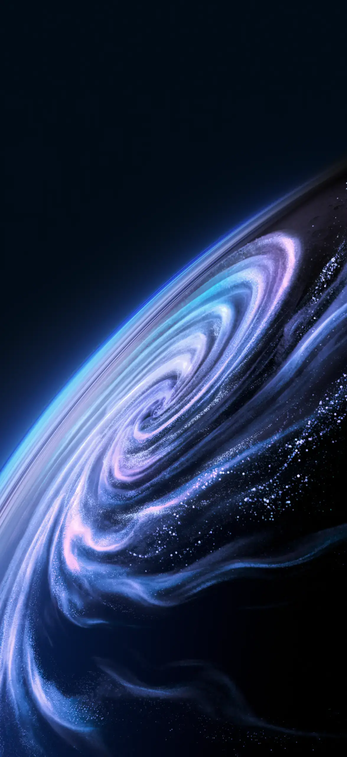 OnePlus 16 stock wallpaper planet blue